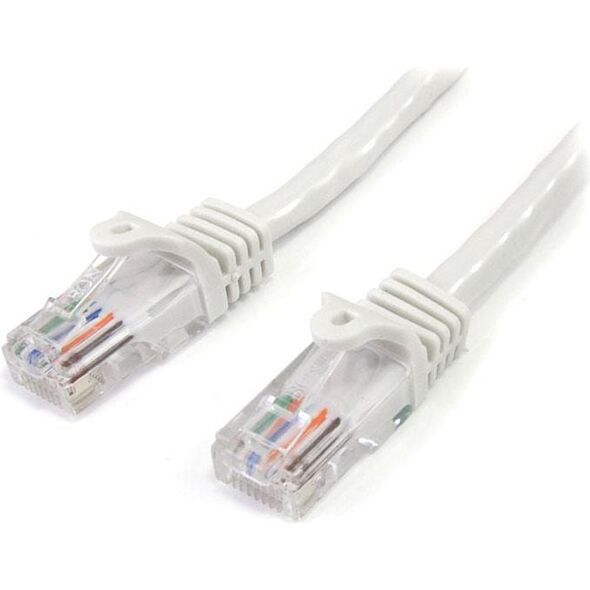 StarTech CAT 5E Biały Patchcord 2M (45PAT2MWH)