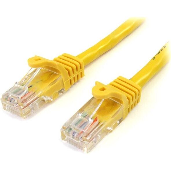 StarTech CAT 5E Żółty Patchcord 2M (45PAT2MYL)