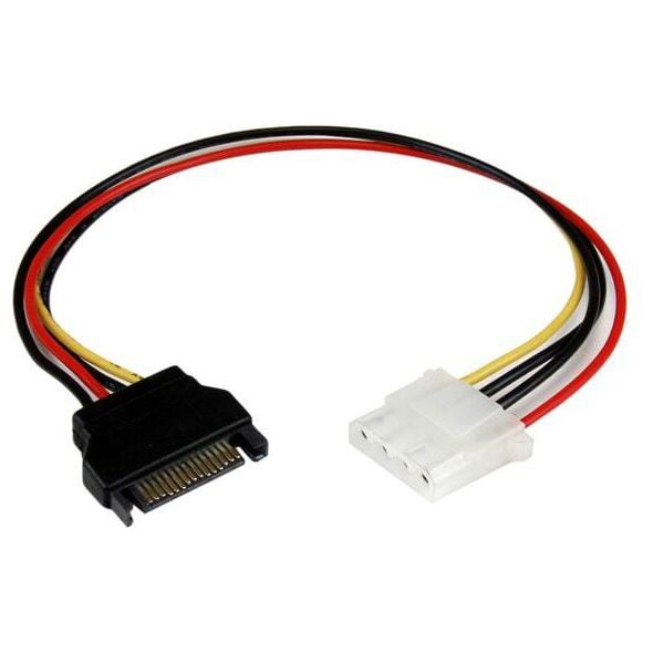 StarTech Molex - SATA, 0.3m, Wielokolorowy (LP4SATAFM12)