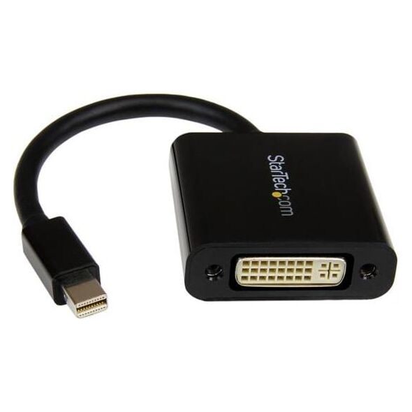 Adapter AV StarTech DisplayPort Mini - DVI-I czarny (MDP2DVI3)