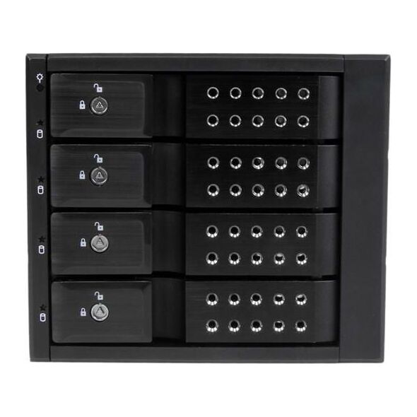 Kieszeń StarTech na 4 dyski twarde 3.5", SATA, SAS (HSB4SATSASBA)