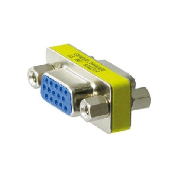 Adapter AV Goobay D-Sub (VGA) - D-Sub (VGA) srebrny (50299)