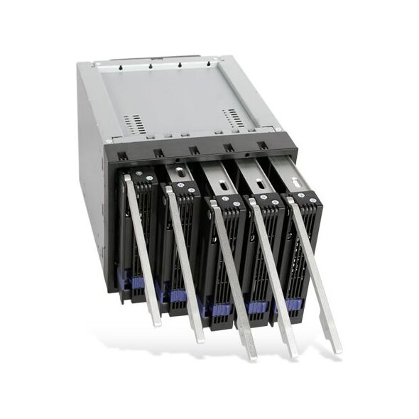 Kieszeń Icy Dock na dyski  5x 3,5" SATA, Raid Backplane (MB155SP-B)