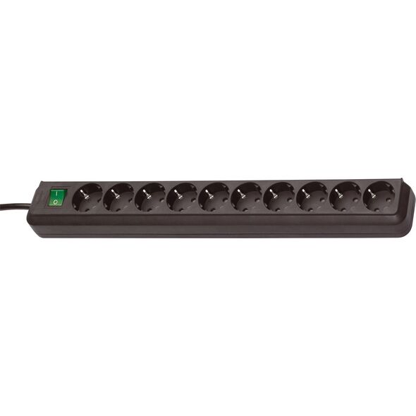 Listwa zasilająca Brennenstuhl Eco-Line 10 gniazd 3 m czarna (1159300010)
