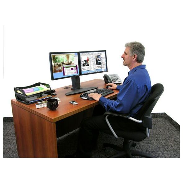Ergotron Stojak biurkowy na 2 monitory do 24" Neo-Flex (33-396-085)