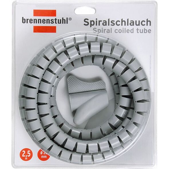 Organizer Brennenstuhl Spirala na przewody Szary 1 sztuka  (1164360)