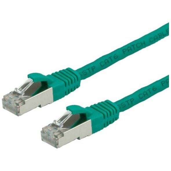 Value PatchCord, S FTP, Kat6, LSOH, 1m, zielony (21.99.1233)