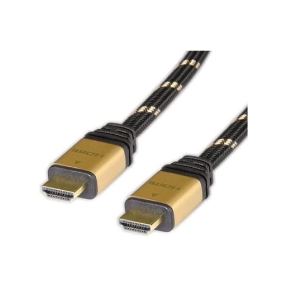 Kabel Roline HDMI - HDMI 10m złoty (11.04.5566)