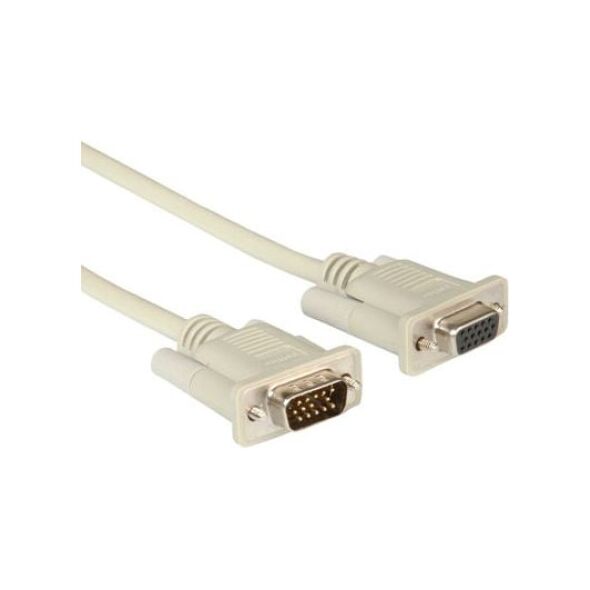 Kabel Roline D-Sub (VGA) - D-Sub (VGA) 1.8m szary (11.01.6518)