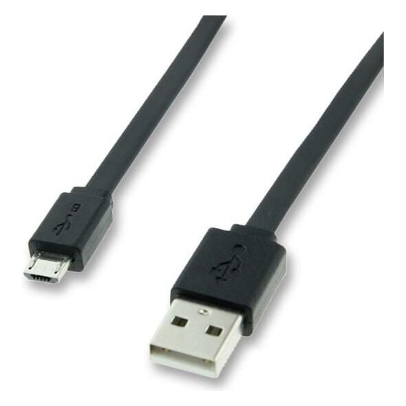 Kabel USB Roline USB-A - 1 m Czarny (11.02.8760)