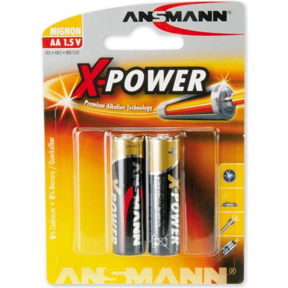 Ansmann Bateria AA / R6 2 szt.