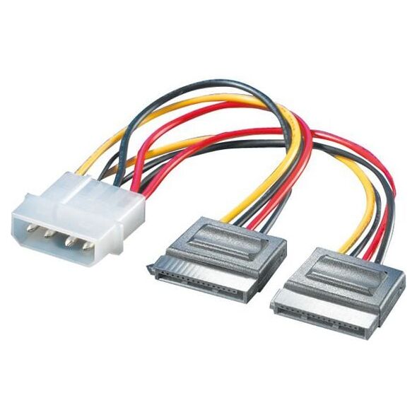Roline adapter "Y", 5,25" - 2x SATA - (11.03.1050)