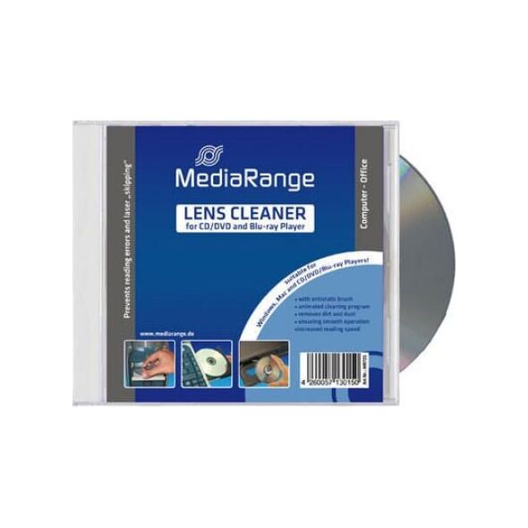 MediaRange Płyta czyszcząca do napędów CD/DVD/BD 1 szt. (MR725)