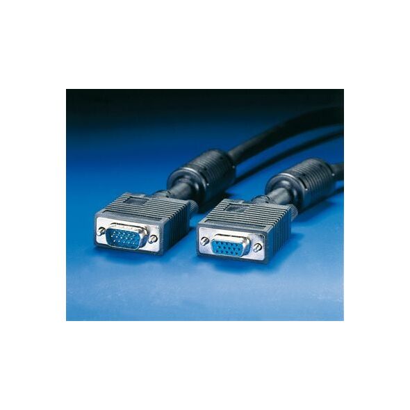 Kabel Roline D-Sub (VGA) - D-Sub (VGA) 2m czarny (11.04.5352)