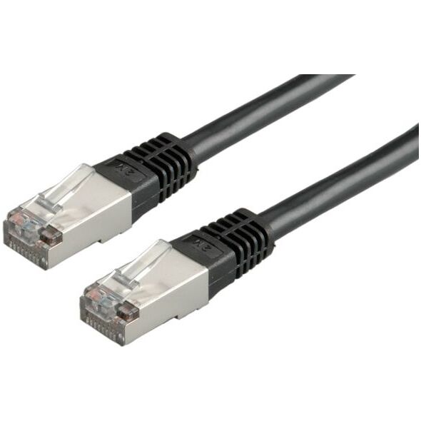 Roline PatchCord, S/FTP, Cat5e, 5m, czarny (21.15.0365)