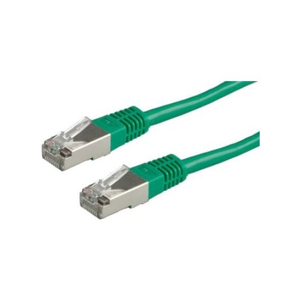 Roline PatchCord, S/FTP, (PiMF), Kat.6, 0.3m, Zielony (21.15.1313)
