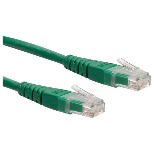 Roline PatchCord, UTP, Cat6, 0.5m, zielony (21.15.1523)