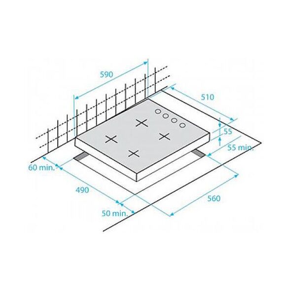 Płyta grzewcza Beko HISG64235S