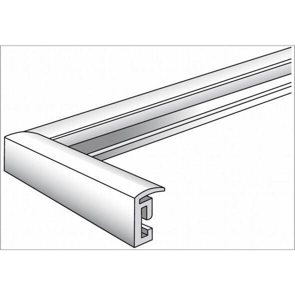 Ramka Walther New Lifestyle, 15x20, plastikowa, czarna (KV520B)