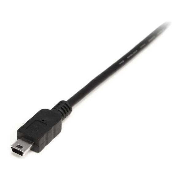 Kabel USB StarTech USB-A - miniUSB 2 m Czarny (USB2HABM2M)