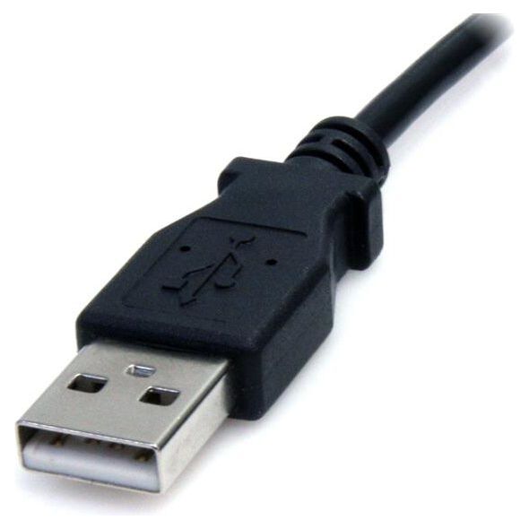 Kabel USB StarTech USB-A - DC 5.5 mm 2 m Czarny (USB2TYPEM2M)