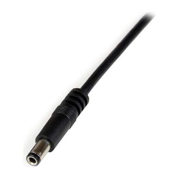 Kabel USB StarTech USB-A - DC 5.5 mm 1 m Czarny (USB2TYPEN1M)
