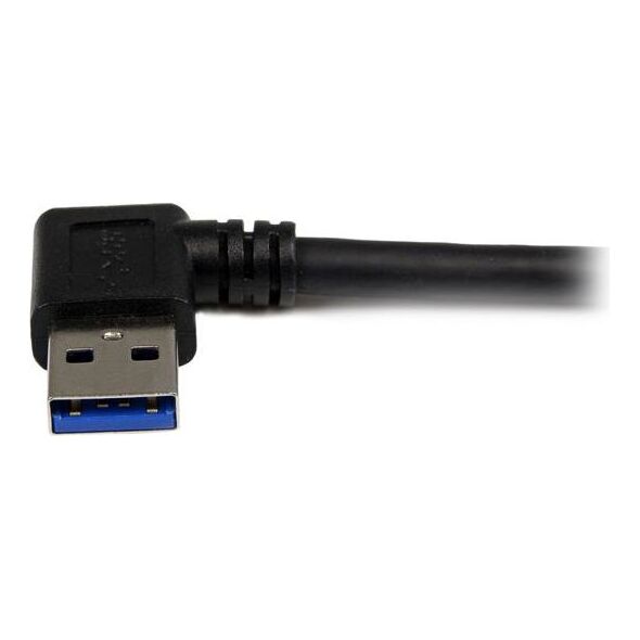 Kabel USB StarTech USB-A - USB-B 1 m Czarny (USB3SAB1MRA)