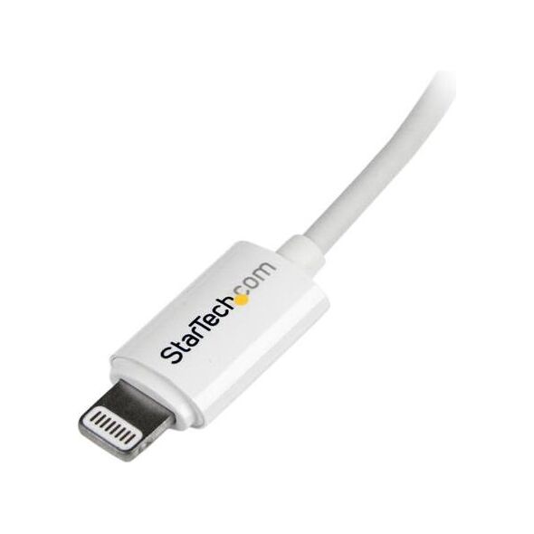Kabel USB StarTech USB-A - Lightning 2 m Biały (USBLT2MW)