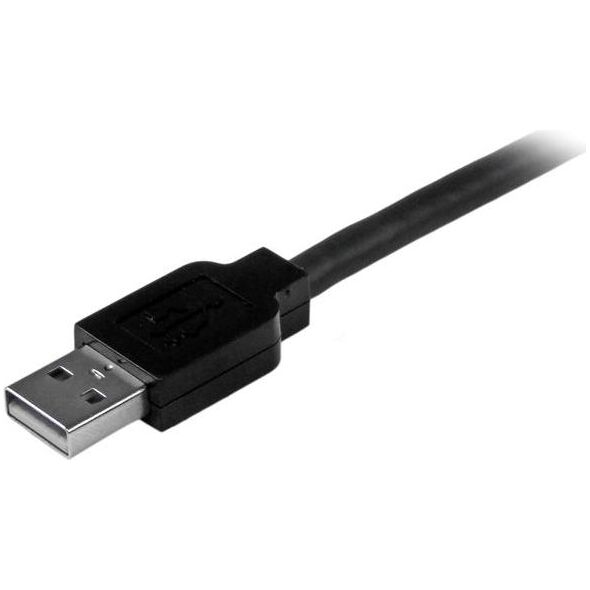 Kabel USB StarTech USB-A - USB-B 15 m Czarny (USB2HAB50AC)