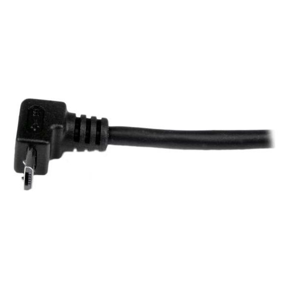 Kabel USB StarTech USB-A - microUSB 2 m Czarny (USBAUB2MU)