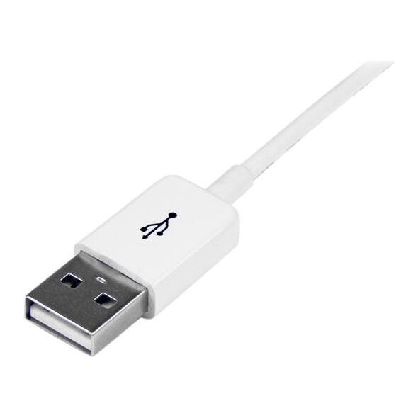 Kabel USB StarTech USB-A - USB-A 1 m Biały (USBEXTPAA1MW)