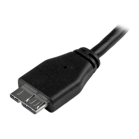 Kabel USB StarTech USB-A - micro-B 3 m Czarny (USB3AUB3MS)