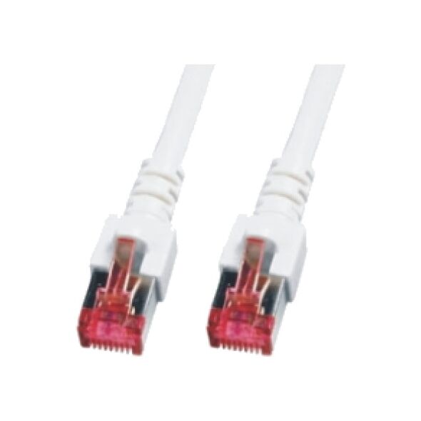 Mcab Patchcord, LSZH, Cat6, S-STP, 15m, biały (3278)