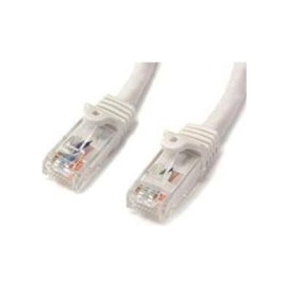 StarTech Patchcord, Cat5e, 1m, biały (45PAT1MWH)