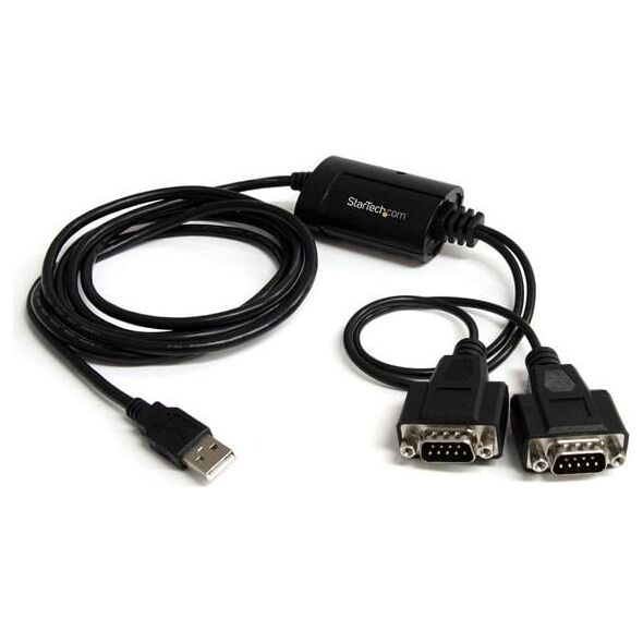Kabel USB StarTech USB-A - 1.8 m Czarny (ICUSB2322F)