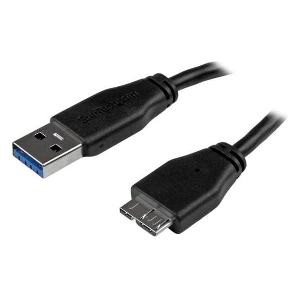 Kabel USB StarTech USB-A - micro-B 3 m Czarny (USB3AUB3MS)