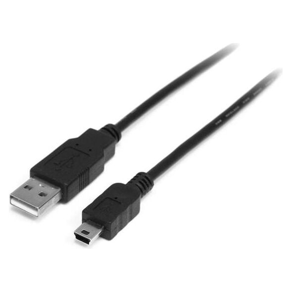 Kabel USB StarTech USB-A - miniUSB 2 m Czarny (USB2HABM2M)