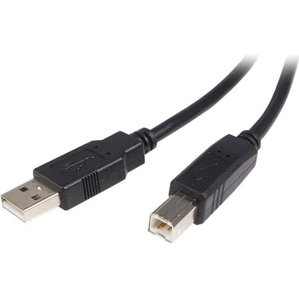 Kabel USB StarTech USB-A - USB-B 1.8 m Czarny (USB2HAB2M)
