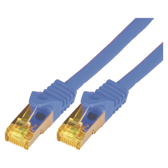 Mcab Patchcord, Cat7, S-FTP, PIMF, LSZH, 2m, niebieski (3753)