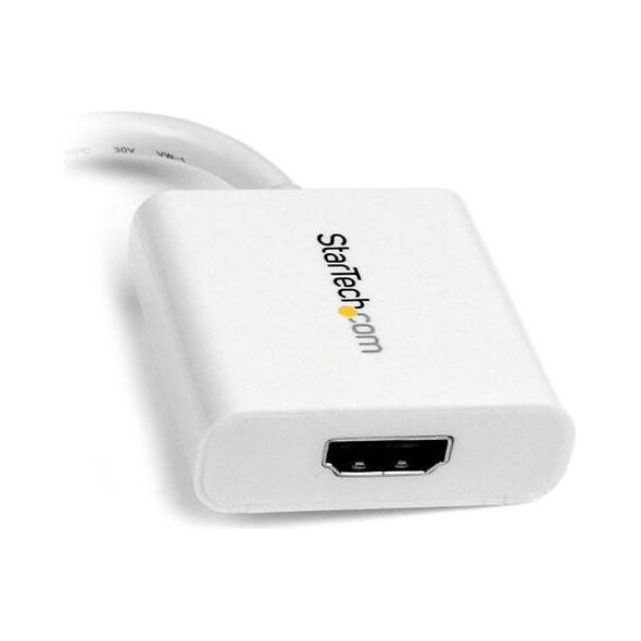 Adapter AV StarTech DisplayPort Mini - HDMI biały (MDP2HDW)