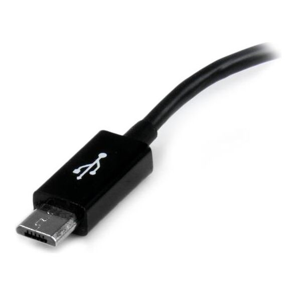 Adapter USB StarTech microUSB - USB Czarny  (UUSBOTG)