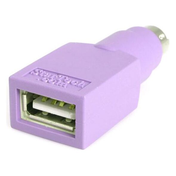 Adapter USB StarTech USB - PS/2 Fioletowy  (GC46FMKEY)