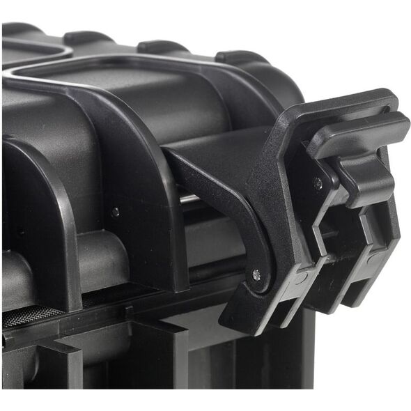 Walizka foto B&W International Type 6000 black incl. pre-cut foam (6000/B/SI)