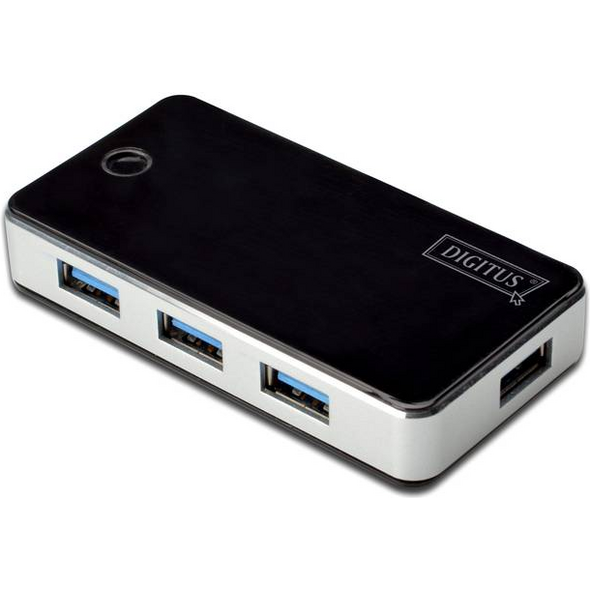 HUB USB Digitus 4x USB-A 3.0 (DA-70231)