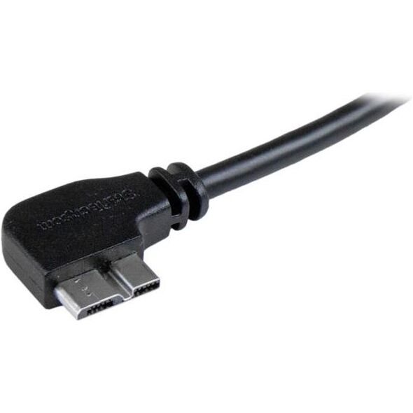 Kabel USB StarTech USB-A - micro-B 1 m Czarny (USB3AU1MLS)