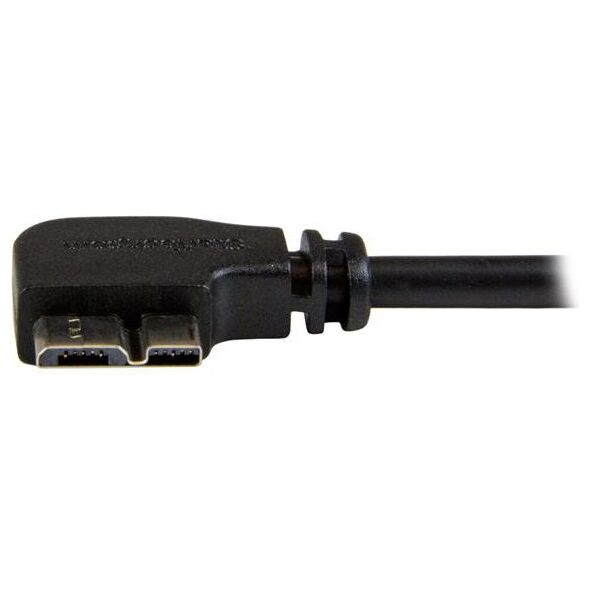 Kabel USB StarTech USB-A - micro-B 1 m Czarny (USB3AU1MLS)