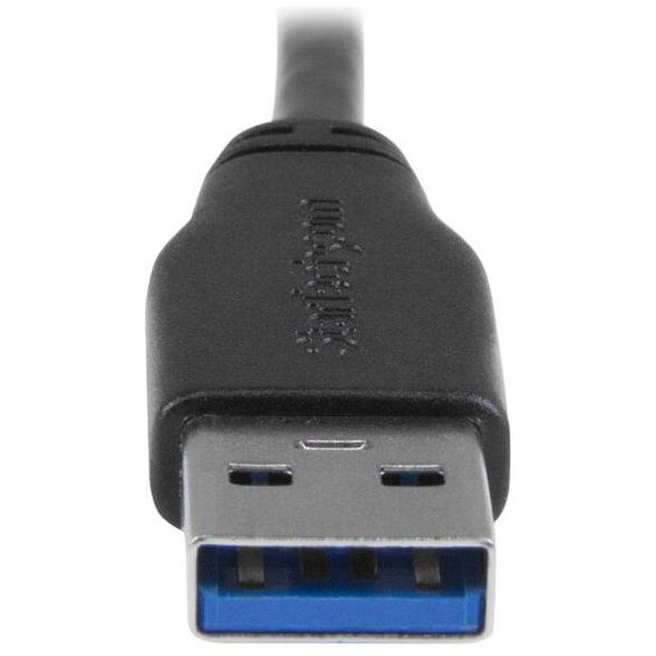 Kabel USB StarTech USB-A - micro-B 1 m Czarny (USB3AU1MLS)