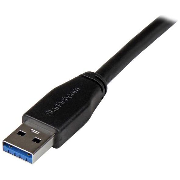 Kabel USB StarTech USB-A - USB-B 5 m Czarny (USB3SAB5M)