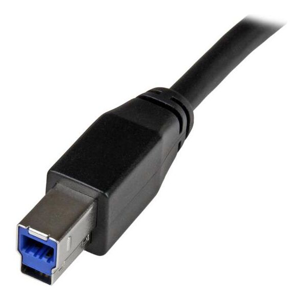 Kabel USB StarTech USB-A - USB-B 5 m Czarny (USB3SAB5M)