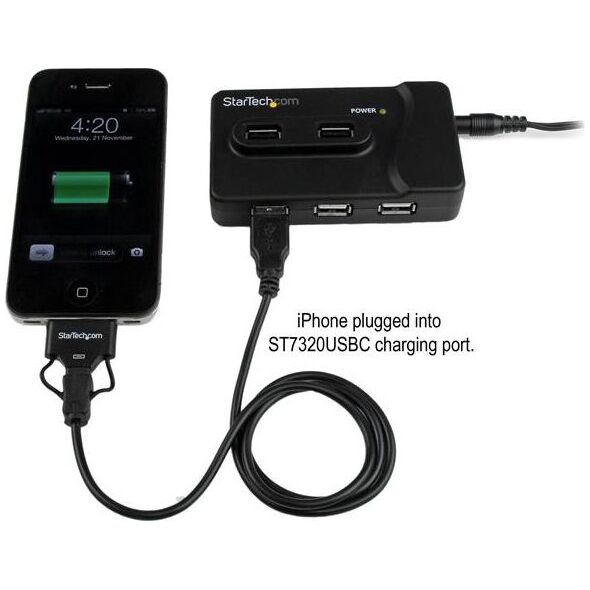 HUB USB StarTech 6x USB-A 3.0 (ST7320USBC)